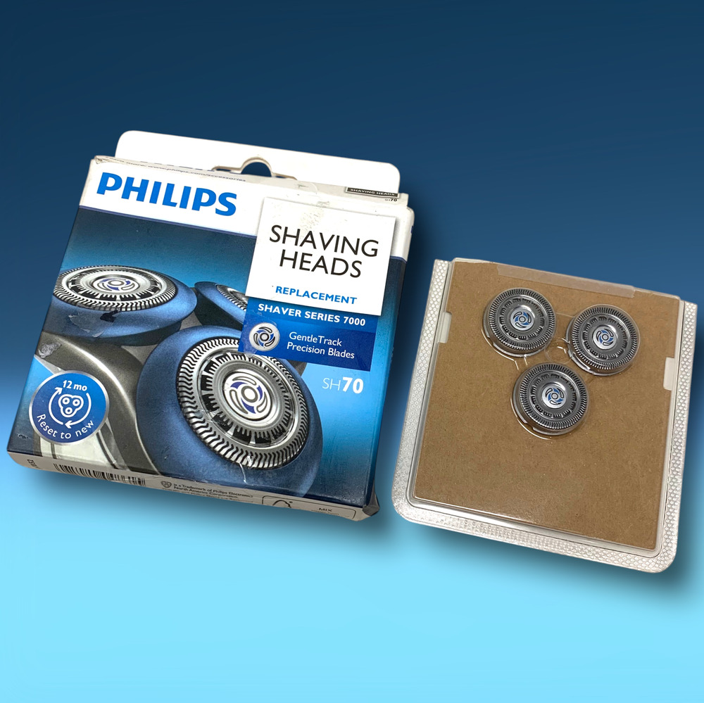Philips SH70/50 Replacement Shaving Heads for Series 7000 NEW Open Box Genuine